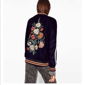 Zara bomber jacket